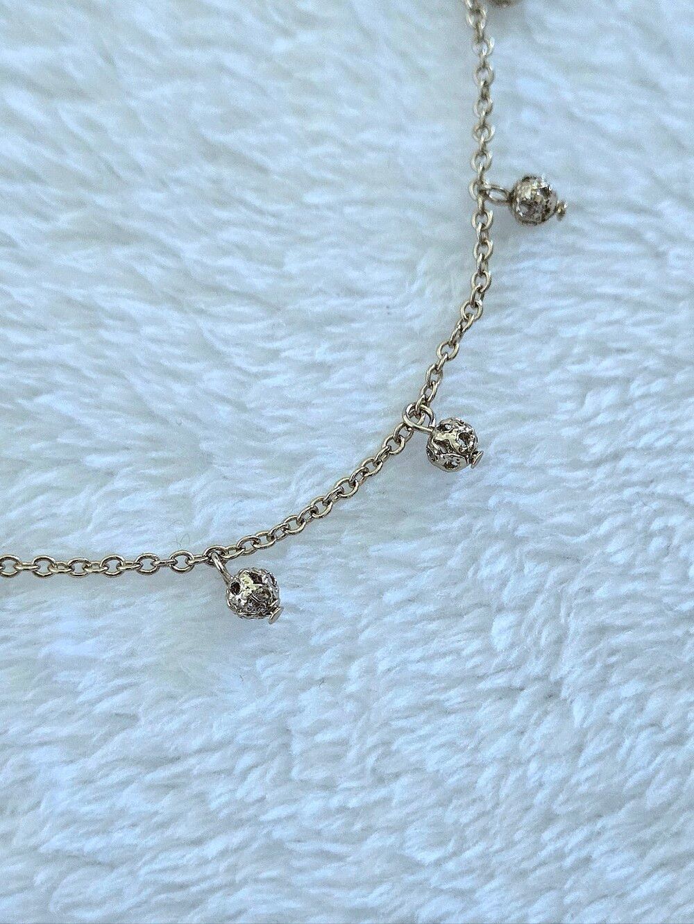Marchesa Double✌️Gold💛 Filagree Anklet Set - Picture 12 of 16
